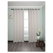 Cortina tejida beige 229 x 137 cm (Precio por pieza)