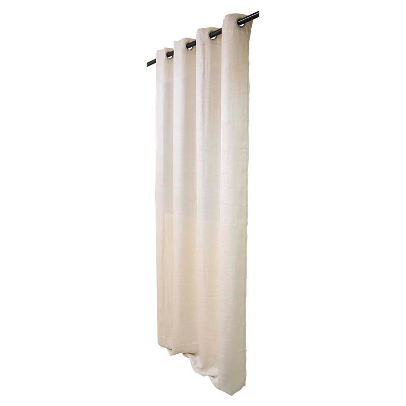 Cortina tejida beige 229 x 137 cm (Precio por pieza)