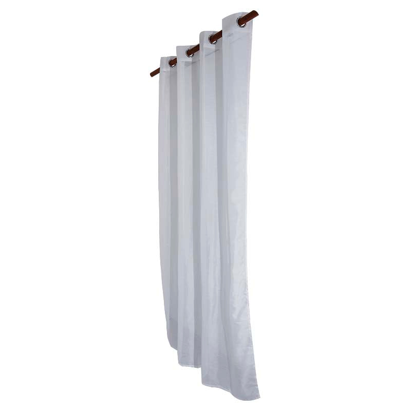 Cortina tergal estampado blanco 229 x 137 cm (Precio por pieza)