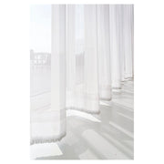 Cortina tergal blanco liso 294 x 220 cm (Precio por pieza)