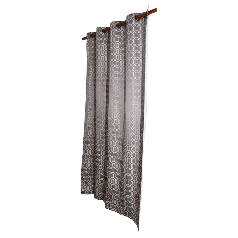Cortina blackout estampado gris 229 x 137 cm (Precio por pieza)