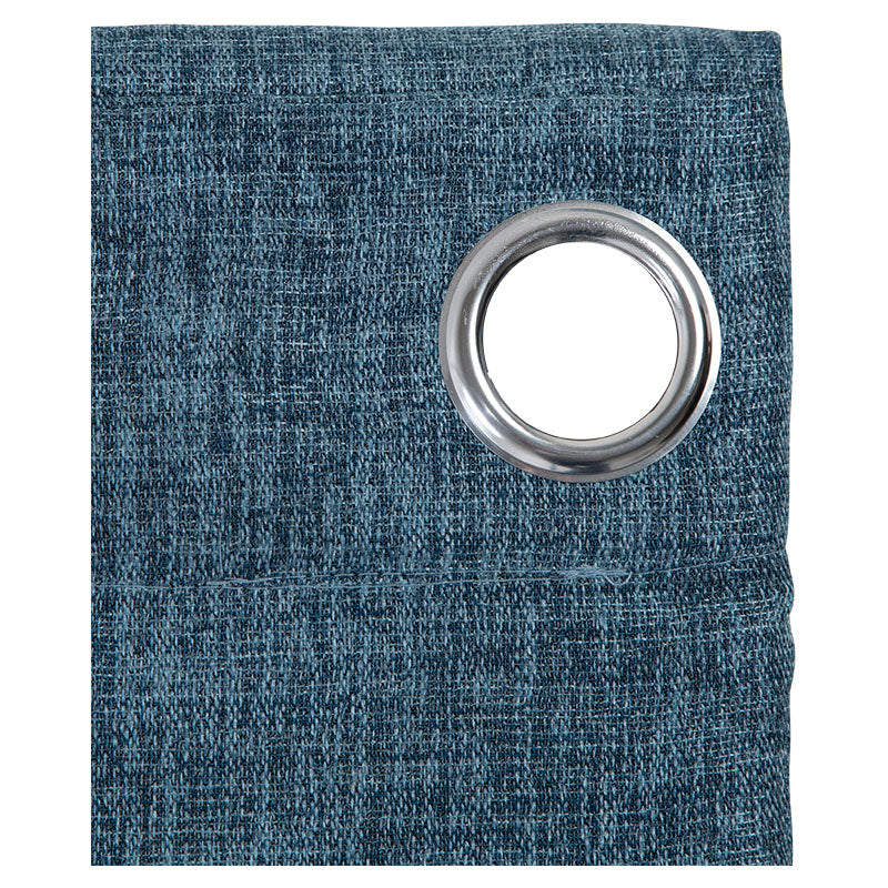 Cortina blackout lino azul 229 x 135 cm (Precio por pieza)