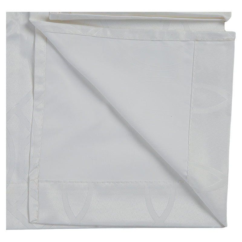 White printed blackout curtain 229 x 137 cm (Price per piece)
