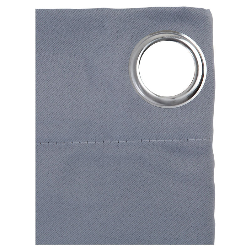 Cortina blackout liso gris claro 229 x 137 cm (Precio por pieza)