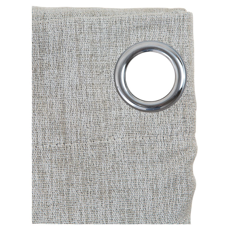 Cortina blackout lino beige 229 x 135 cm