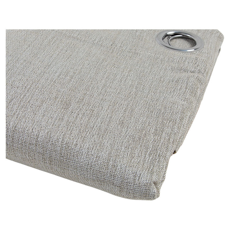 Beige blackout linen curtain 229 x 135 cm
