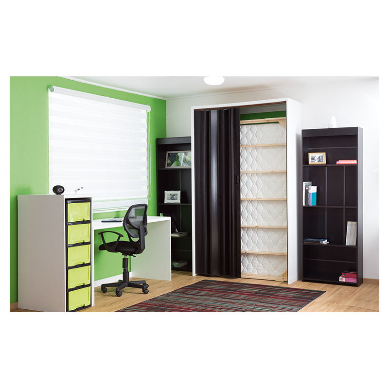 Puerta plegable wengué 6 mm 90 x 210 cm