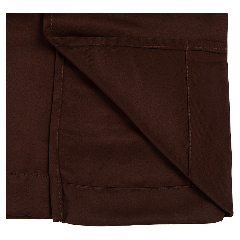 Cortina blackout liso marrón 229 x 137 cm