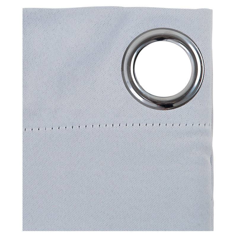 Cortina blackout liso gris 229 x 137 cm