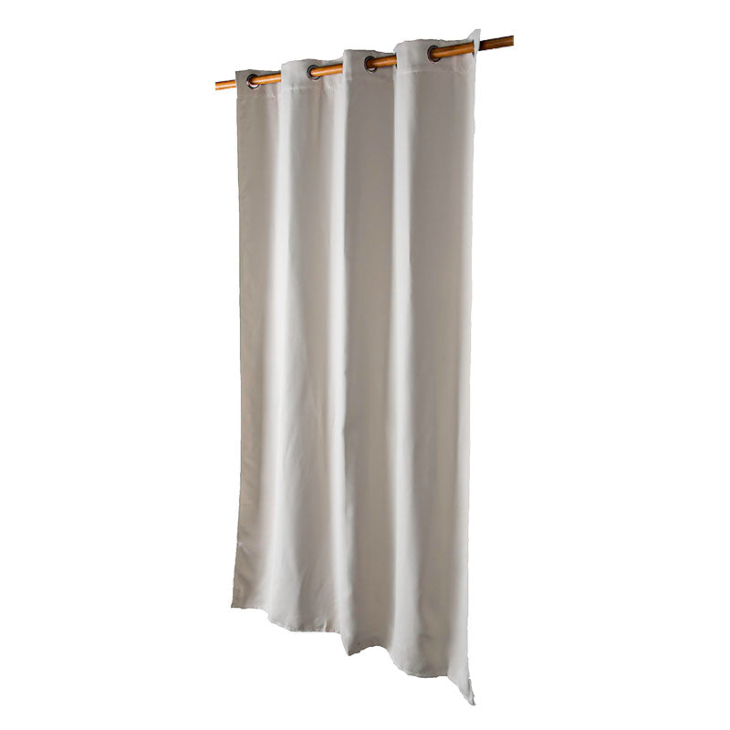 Cortina blackout liso crema 229 x 137 cm