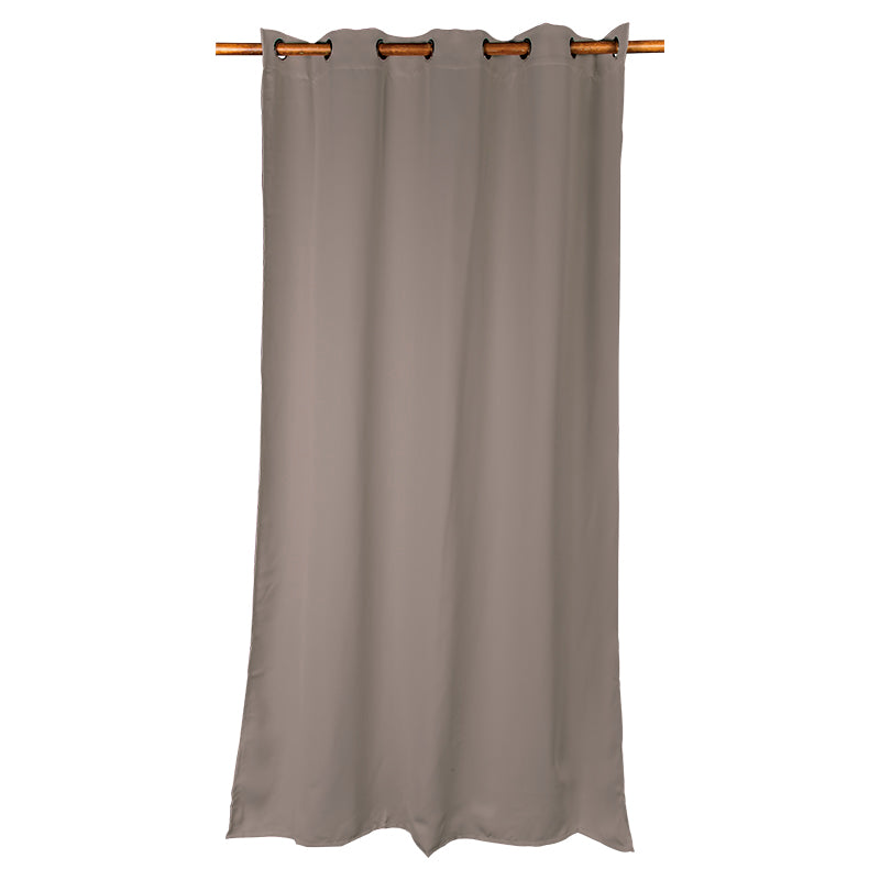 Cortina blackout liso taupe 229 x 137 cm (Precio por pieza)