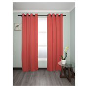 Plain Terracotta Blackout Curtain 229 x 137 cm (Price per piece)