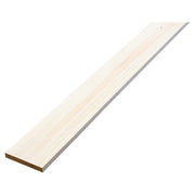 Planed pine 1" x 6" (1.9 x 13.8 cm) 3.2 m