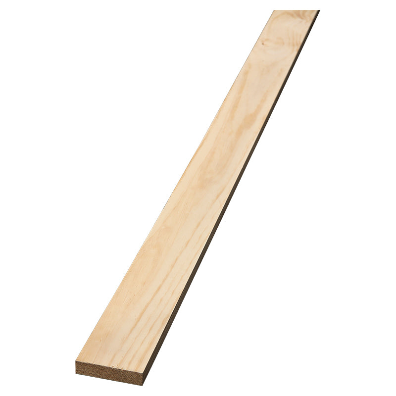 Planed dry pine board 19 x 90 x 3200 mm