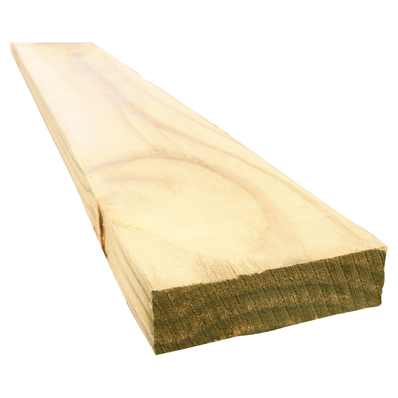 1" x 3" (1.9 x 6.5 cm) pressure-treated pine lumber, 320 cm long