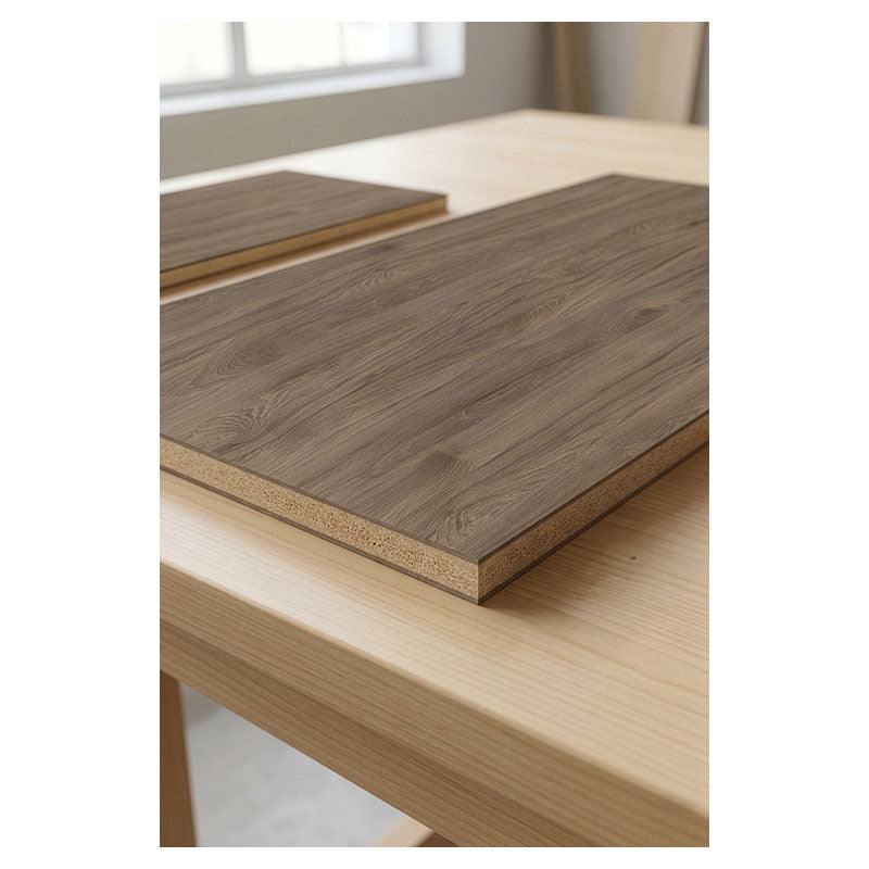 Melamine faced moisture resistant board 280 x 207 cm 19 mm Dark Rockford Hickory