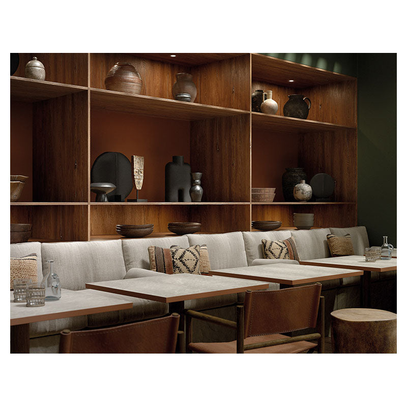 Melamine board 280 x 207 cm 16 mm Ristretto Baroque