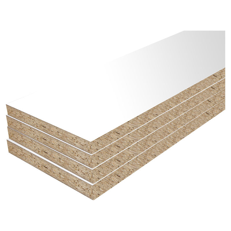 Melamine board 122 x 244 cm 16 mm white