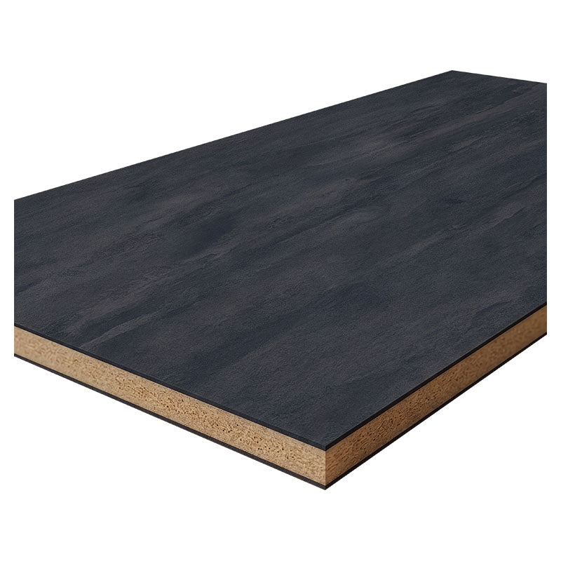 Melamine board 280 x 207 cm 19 mm Charcoal Flow