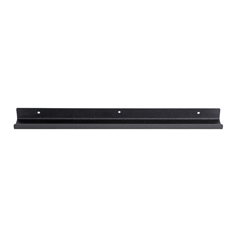 Manija Bonuit plana tipo L acero inoxidable negro mate 20 cm