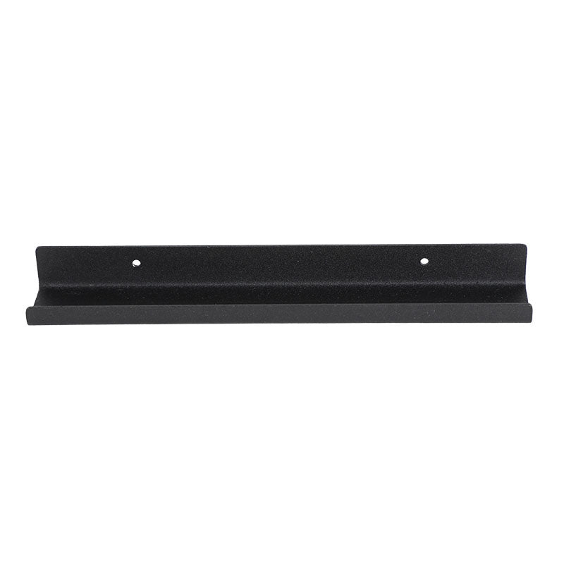 Manija Bonuit plana tipo L acero inoxidable negro mate 30 cm