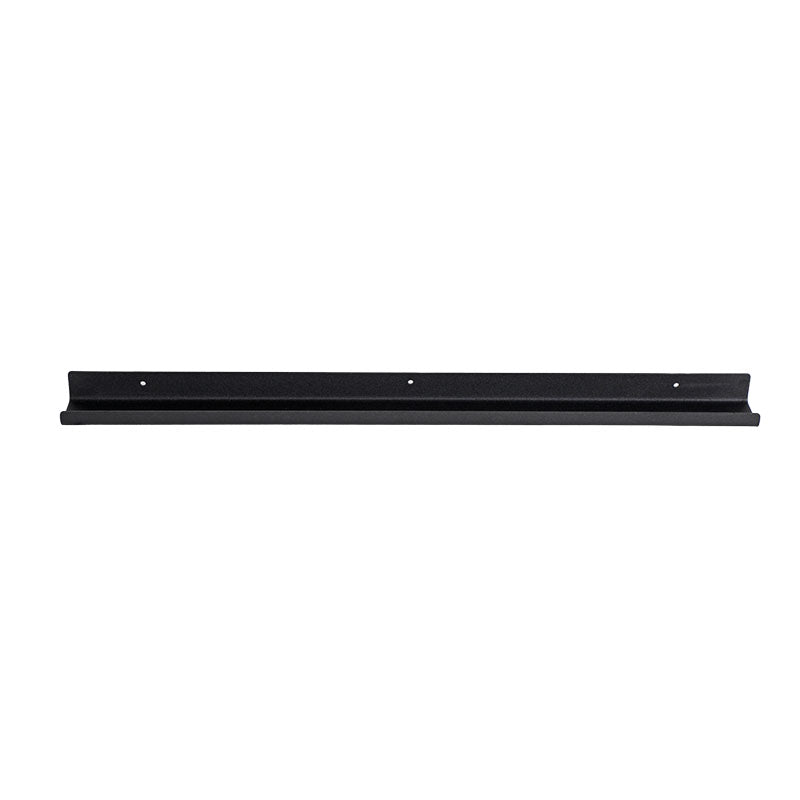 Manija Bonuit plana tipo L acero inoxidable negro mate 41 cm
