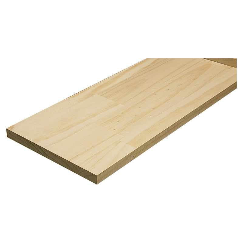 Edge glued radiata pine board, 18 mm, 20 x 300 cm