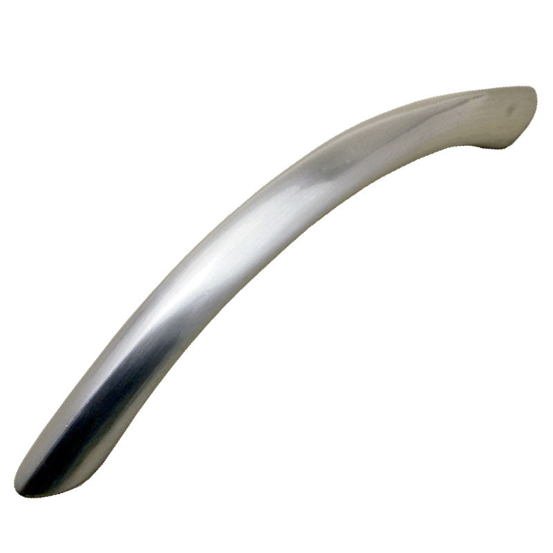 Ale 96 pull handle in satin nickel zamak