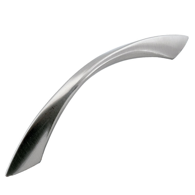 Helix Handle 96 brushed zamak satin nickel