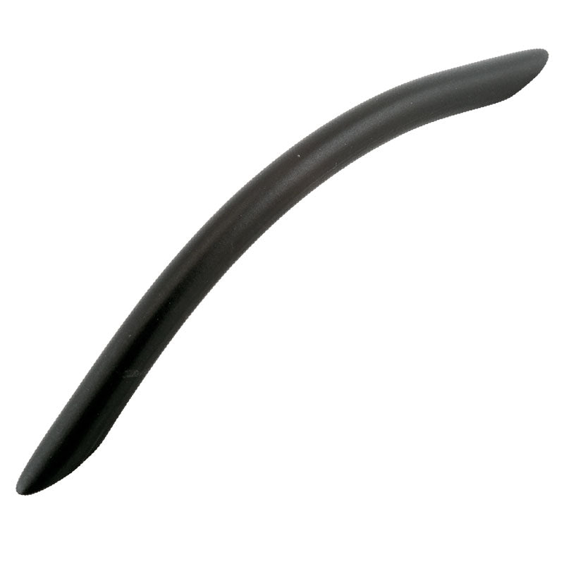 Universe 128 matte black zamak pull handle