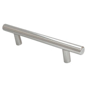 Manija Mobile recta acero inoxidable cromo mate 160 mm