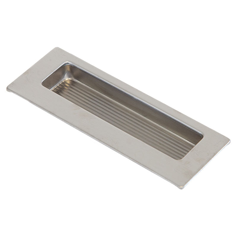 Matte chrome stainless steel rectangular mobile handle 32 mm