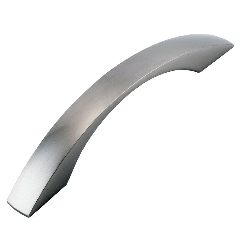 Pull 128 brushed aluminum satin nickel