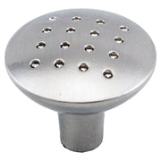 Galactic Knob 28 brushed aluminum satin nickel