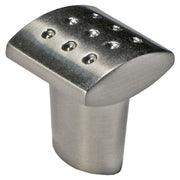 Perilla Pavón 19 aluminio cepillado níquel satinado