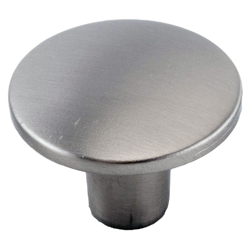Satin nickel child's knob