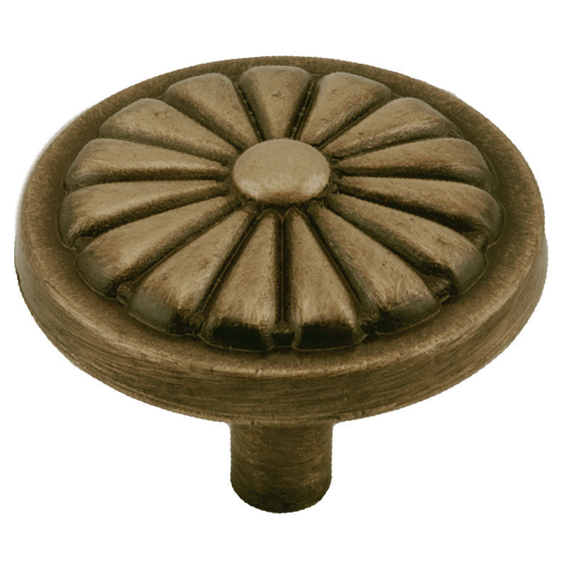 Antique silver zamak Flamenco Knob 31