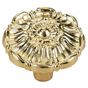 Elegant Knob 37 Silver Zamak