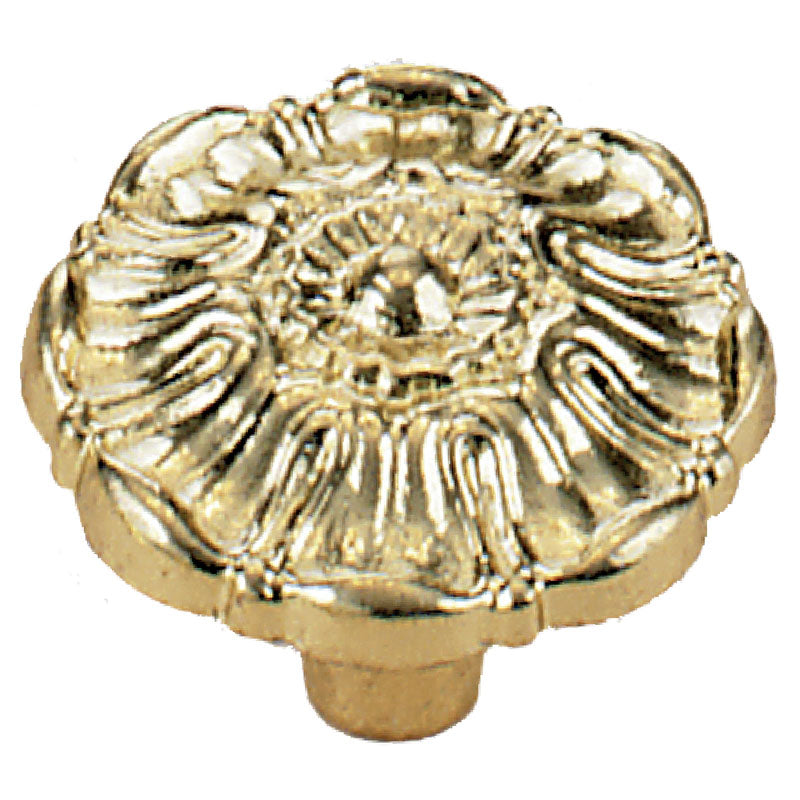 Elegant Knob 37 Silver Zamak