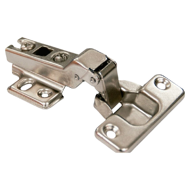 Semi-overlay normal close hinge 35 mm satin 2 pcs