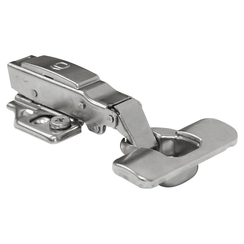 Soft-close hydraulic hinge 35mm satin 2 pcs