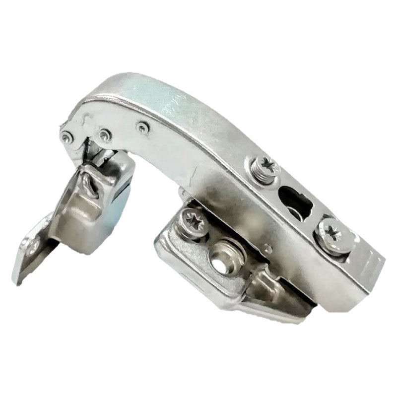 Slow-close corner hinge 90° 35 mm satin 2 pcs