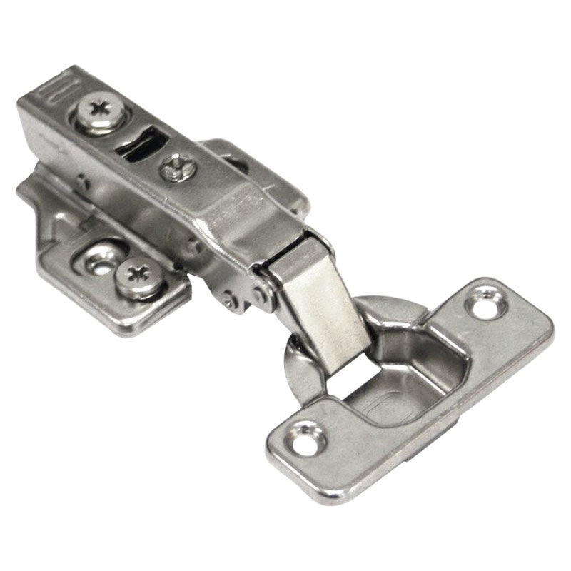 Normal close straight hinge 35 mm satin 2 pcs