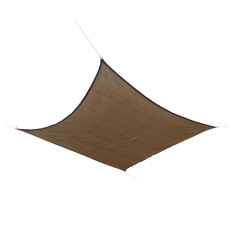 Toldo vela rectangular 2 x 4 m beige