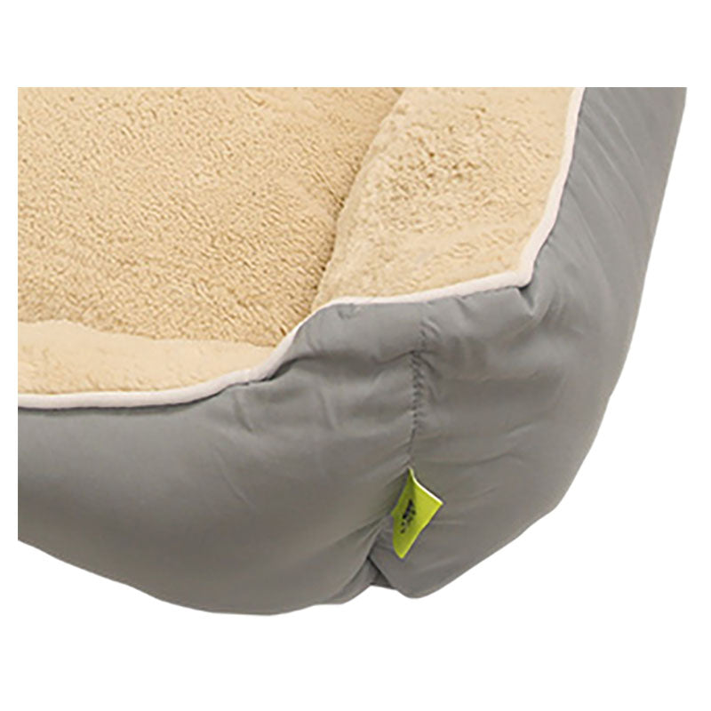 Cama para mascota poliéster 19 x 66 x 84 cm beige