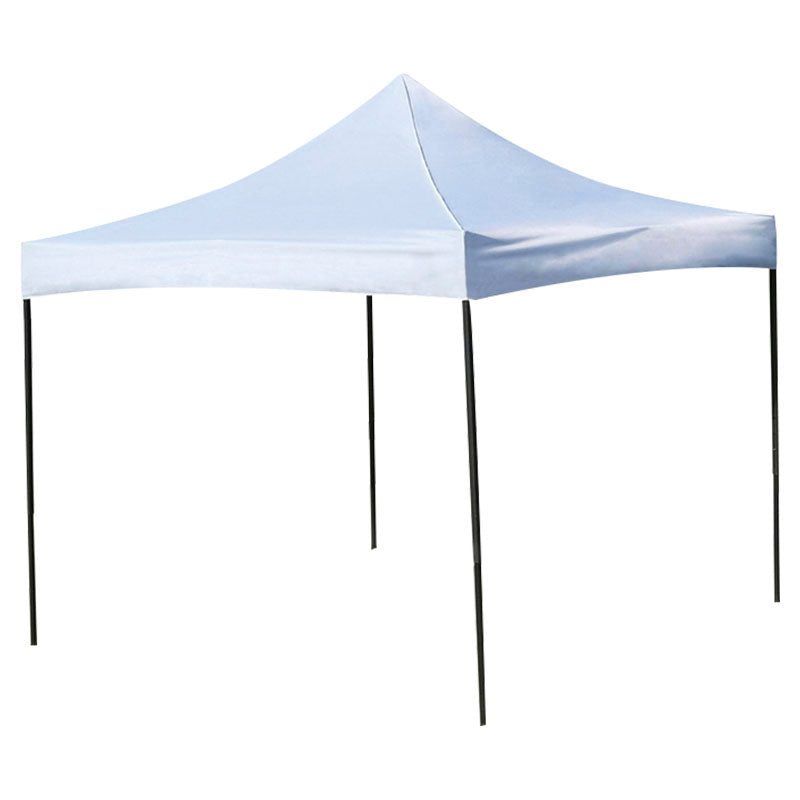 Toldo plegable cuadrado 300 x 300 x 300 cm blanco impermeable