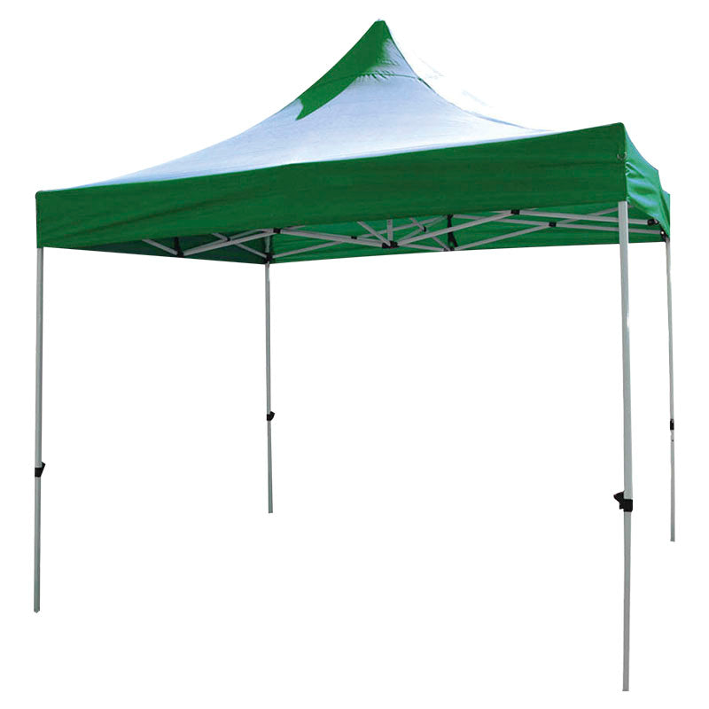 Toldo plegable cuadrado impermeable 300 x 300 x 300 cm verde