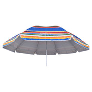 Round beach umbrella 200 cm assorted colors