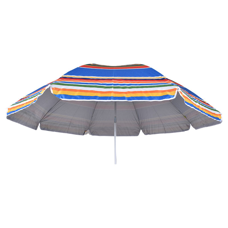 Sombrilla de playa redonda 200 cm colores variados