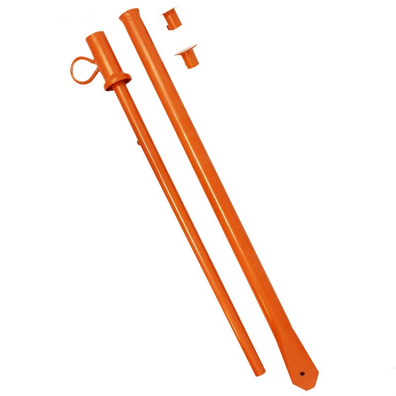 360-degree interlocking dog tie-out stake
